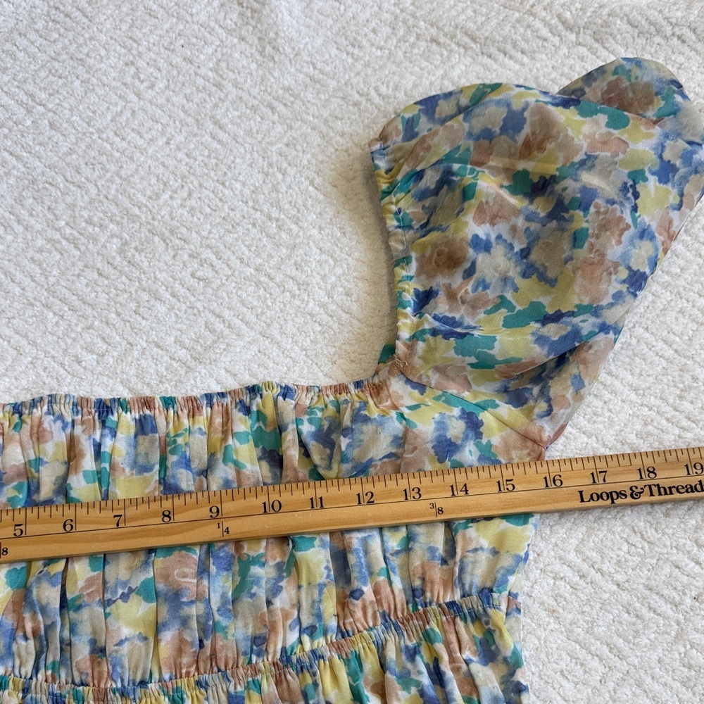 Urban Outfitters Kiss The Sky Printed Strappy-Back Mini Dress Sz XL - Picture 8 of 8